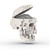 Non-Toxic Moc 41161 Human'S Skull Brain Building Blocks Scientific Simulation Terror Skeleton Enlighten Educational Toy Children Game Gift