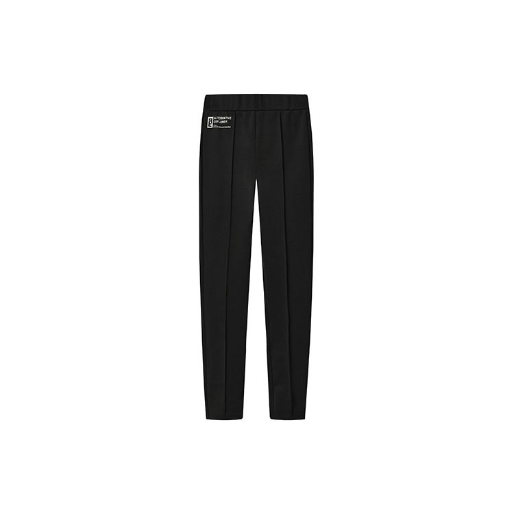 

FILA Solid Color Fashion Slim Fit Casual Pants Women Bottoms Black F11W243603F-BK M