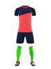 Training clothes Men and women Children Adult breathable quick-drying short-sleeved set Sports football jersey