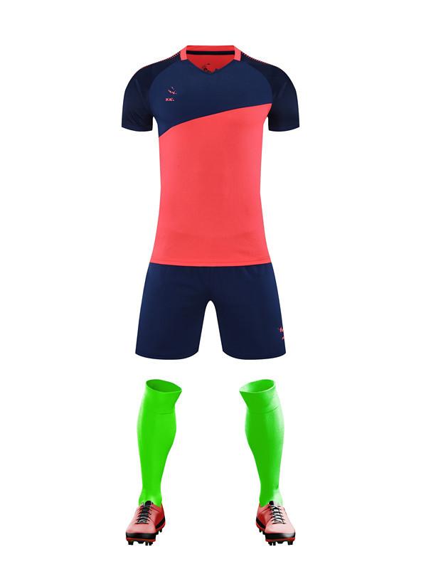 Training clothes Men and women Children Adult breathable quick-drying short-sleeved set Sports football jersey