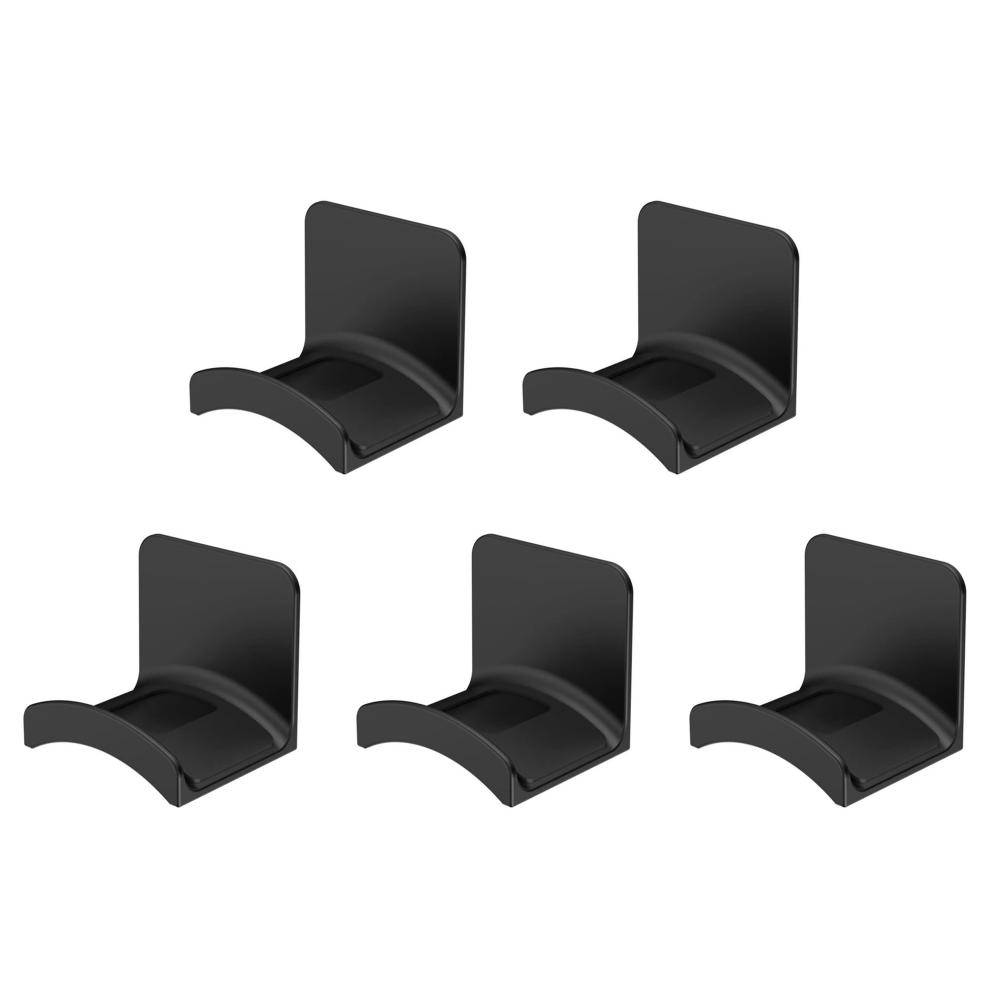 1-20Pcs Universal Headphone Stand Adhensive Plastic Wall Mount Hanger Rack Under Desk Headset Holder Gaming Earphone Bracket