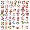 50 Cute Christmas Animal Doodle Stickers Personalize Your Guitar Notebook And Luggage With Waterproof Decals