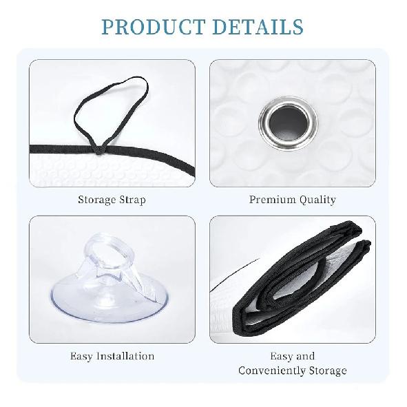 Paris Britney Lindsay Heated Windshield Sunshade Car Window Windscreen Cover Sun Shade Auto Sun Visor Car-covers