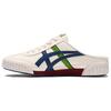 Machuation Sabot Synthetic Leather Half Slip-On Comfortable Shock Absorption Non-Slip Low-Top Casual Shoes Unisex Sneaker 1183C012-105