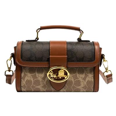 Small Retro Square Bag  High-quality Texture  Modern Fashion  Unique Shoulder Bag  European and American  New
