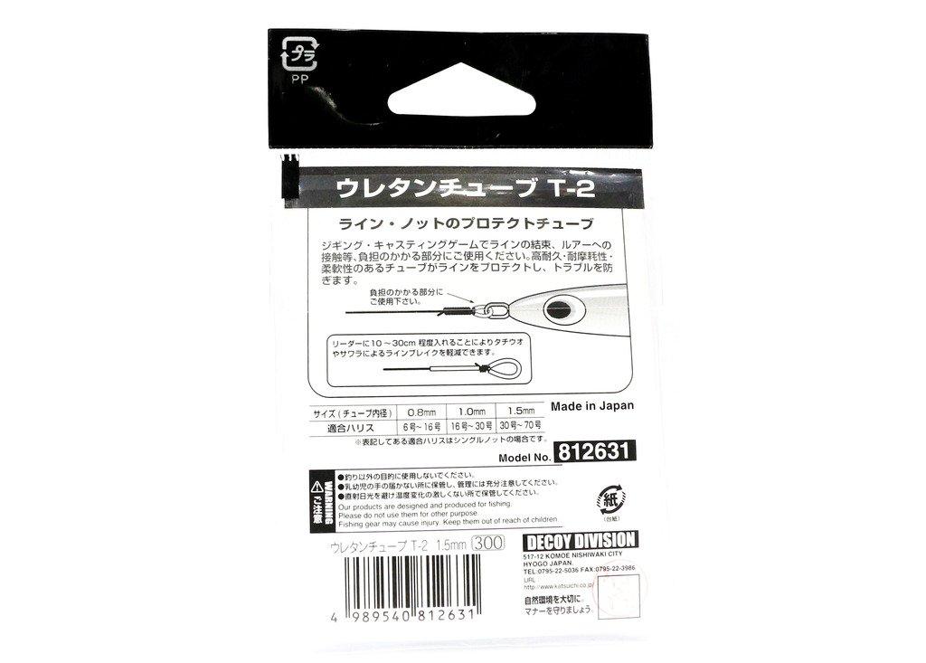 Katsuichi Decoy T-2 Urethane Tube 1.5mm Clear