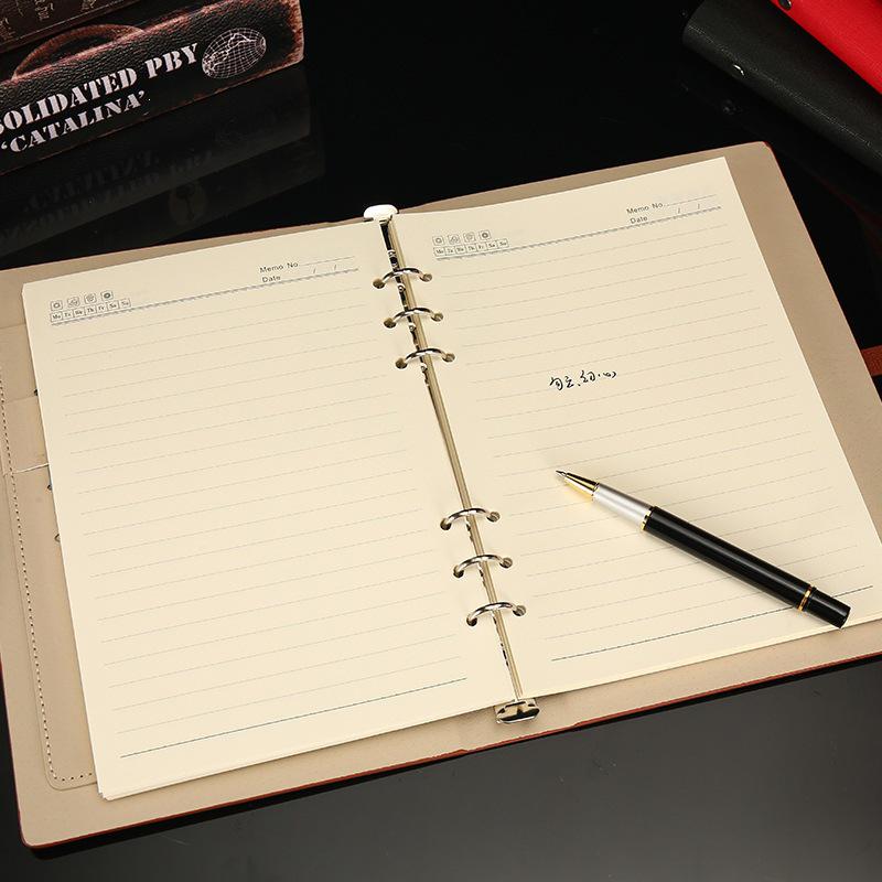 Custom Business Meeting Loose-Leaf Notebook Gift Set