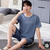Men's Modal Summer Pajama Set: Short Sleeve & Shorts, Casual Plus Size Homewear