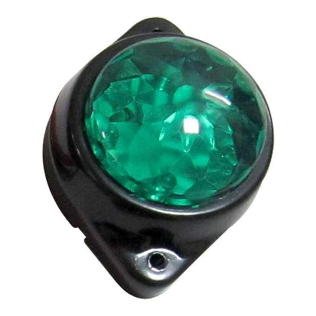 8-Pack 24V Green Led Light Universal Vehicle for Truck Tractor Bus,Iseki,Yanmar Red Emergency Roadside Flashers| 2 Pieces