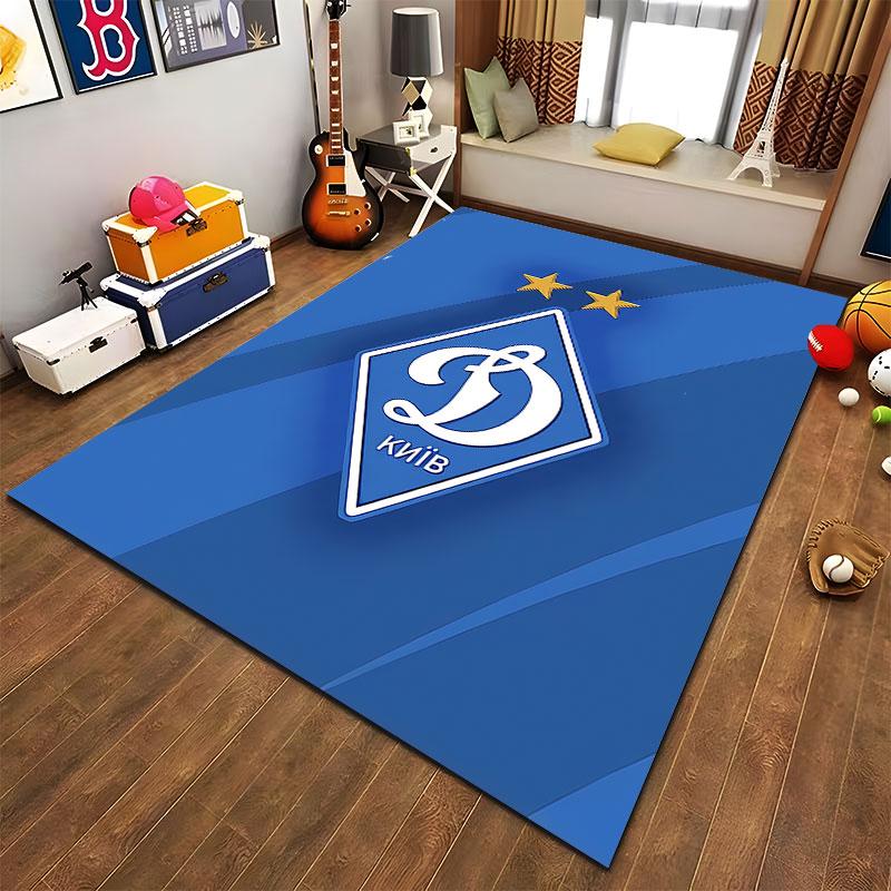 Blue Carpet with Star Logo suitable as a non-slip mat for the living room or bedroom sofa
