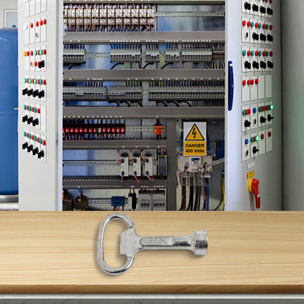 High Quality Valve Switch Meter Key Cabinet Cupboard DIY Gas Multipurpose Service Utility Triangle Water Meter