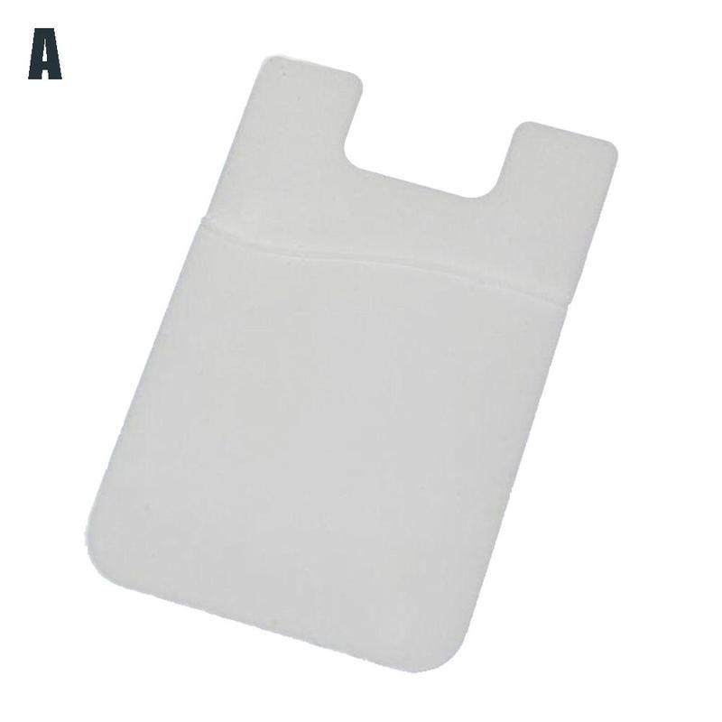 2 szt. Silikonowy pokrowiec na karty kredytowe kieszonkowe etui na pieniądze etui na telefon komórkowy