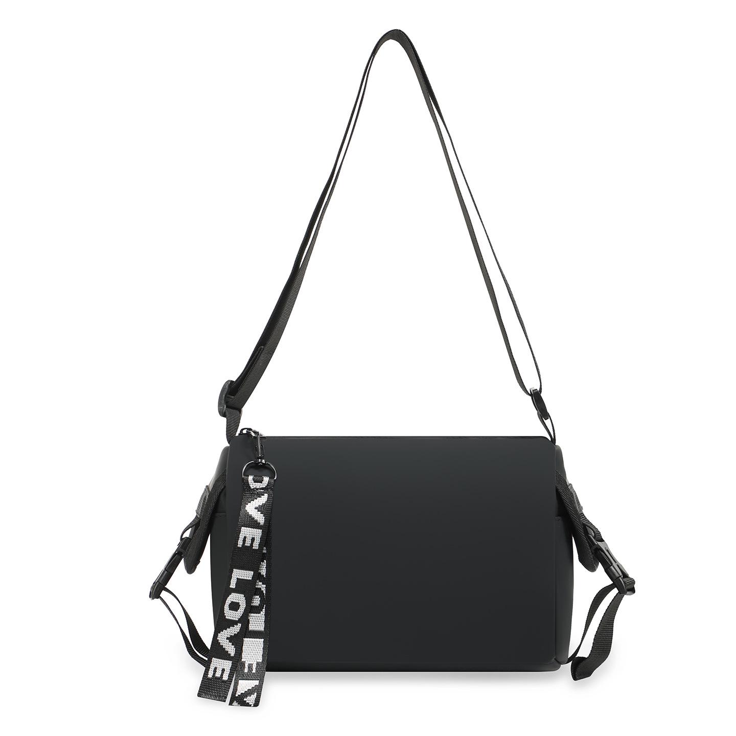 

Унисекс нагрудная сумка кроссбоди - Сумка для велоспорта, прогулок, портативная и для поездок на работу для мобильных телефонов чёрный