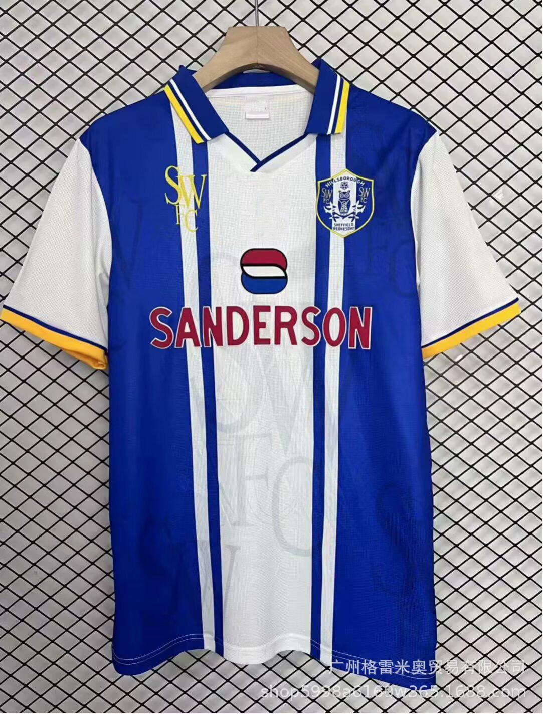 Popular retro football jersey Bilbao Valencia Tenerife Hamburg Vallecano Sunderland jersey S