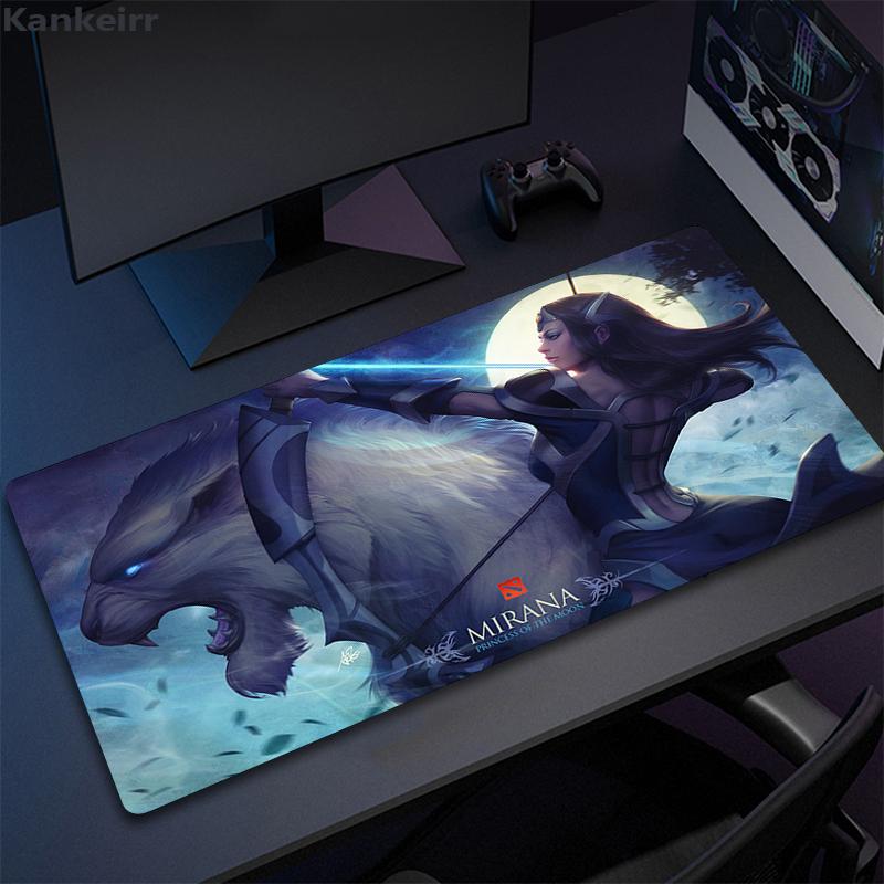 Dota 2 Mauspads Großes Tastaturpad Schreibtisch Gaming Mauspads Laptop Anti-Rutsch Büro Naturkautschuk Gamer Schreibtisch dota2 Mauspads PC