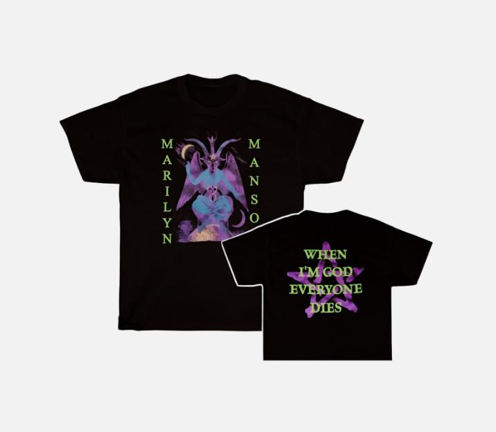 

Футболка Marilyn Manson Reflecting God 3XL