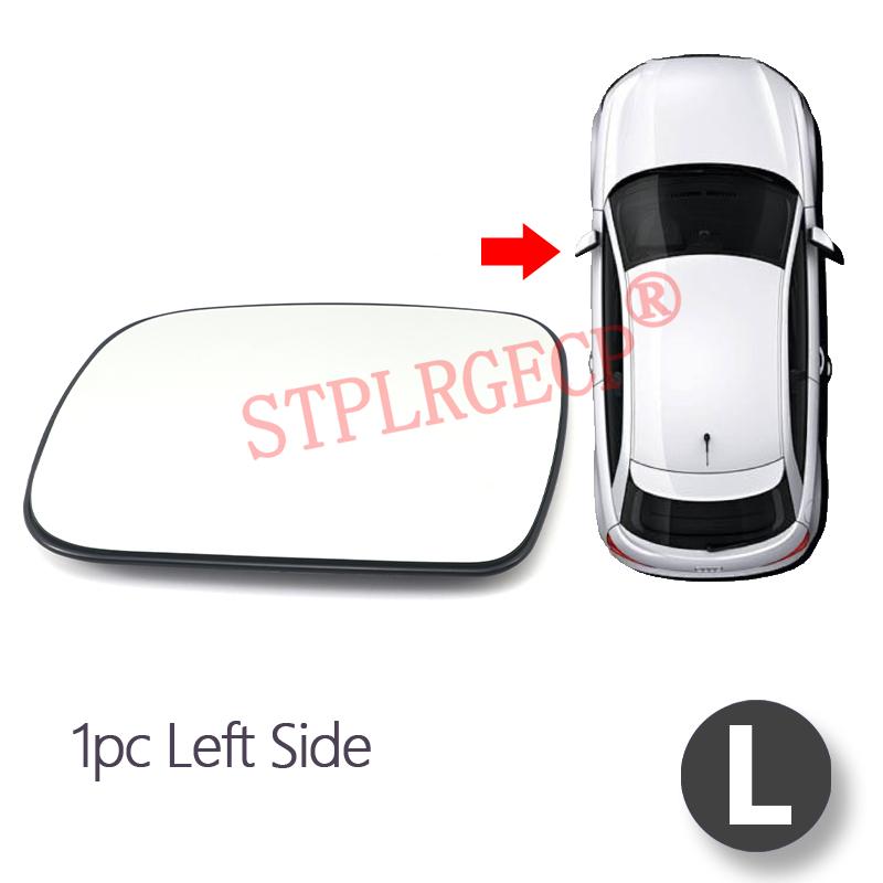 1 PC Door Wing Mirror Glass Heated Left Right Side Car-styling Rearview Mirror for Peugeot 407 2004-2011 307 2005-2008