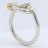 TIFFANY&Co. Liebesknotenring Silber925/K18 Gelbgold #4.5(US-Grösse) 2.9g Frauen Gebraucht