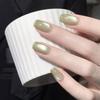 Koira Глянцевые накладные ногти Green Pearl 30 шт. Матча Зеленый