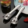 Easy to Use Steel Dessert Spoon Steel Scoops Practical Ice Cream Spoon Convenient Ice Hockey Making Tool
