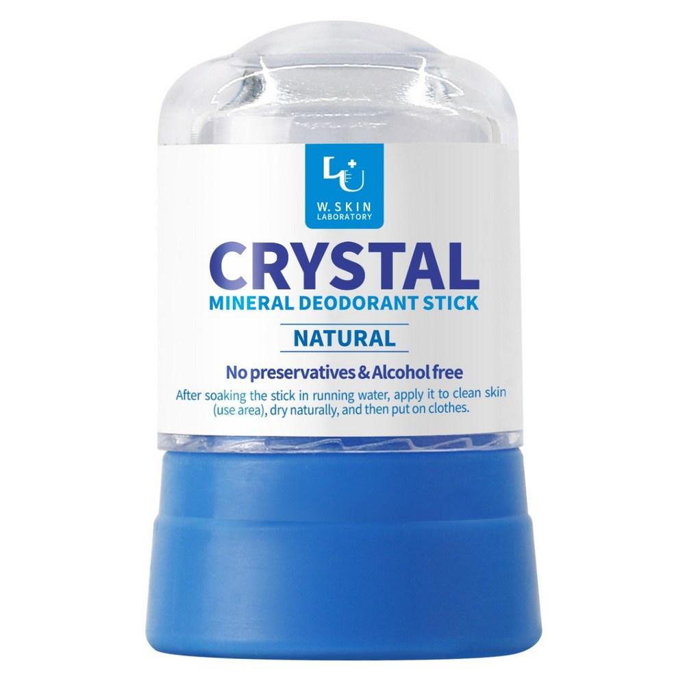 

W Skin Research Institute Кристаллический дезодорант Натуральный, 45 г, 1 шт.