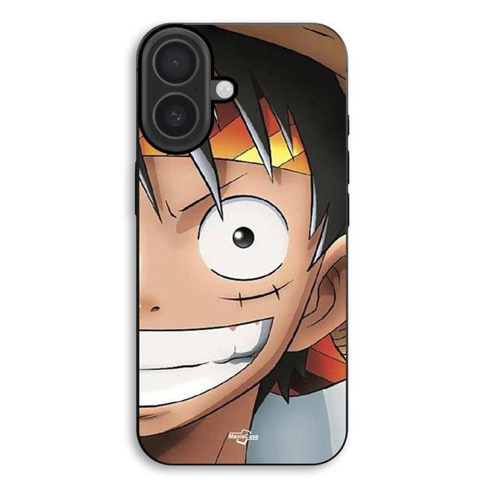 Coque de téléphone - MANIACASE - iPhone 17 - Silicone TPU - Souple - Motif Monkey D. Luffy