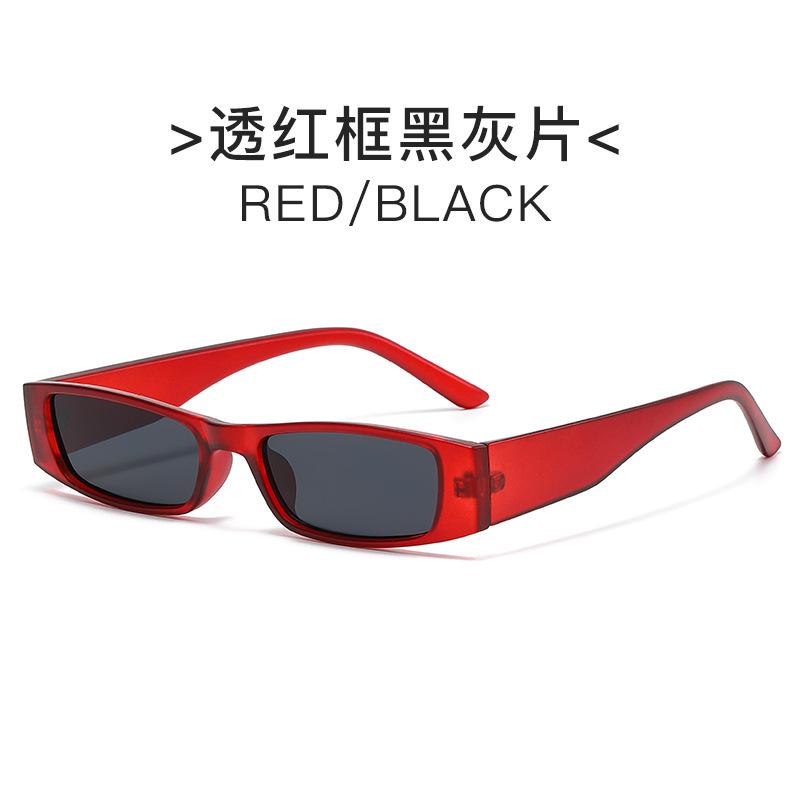 New Retro Small Rectangle Sunglasses For Women Men Narrow Square Frame Sun Glasses Vintage Brand Design Uv400 Shades Eyewear