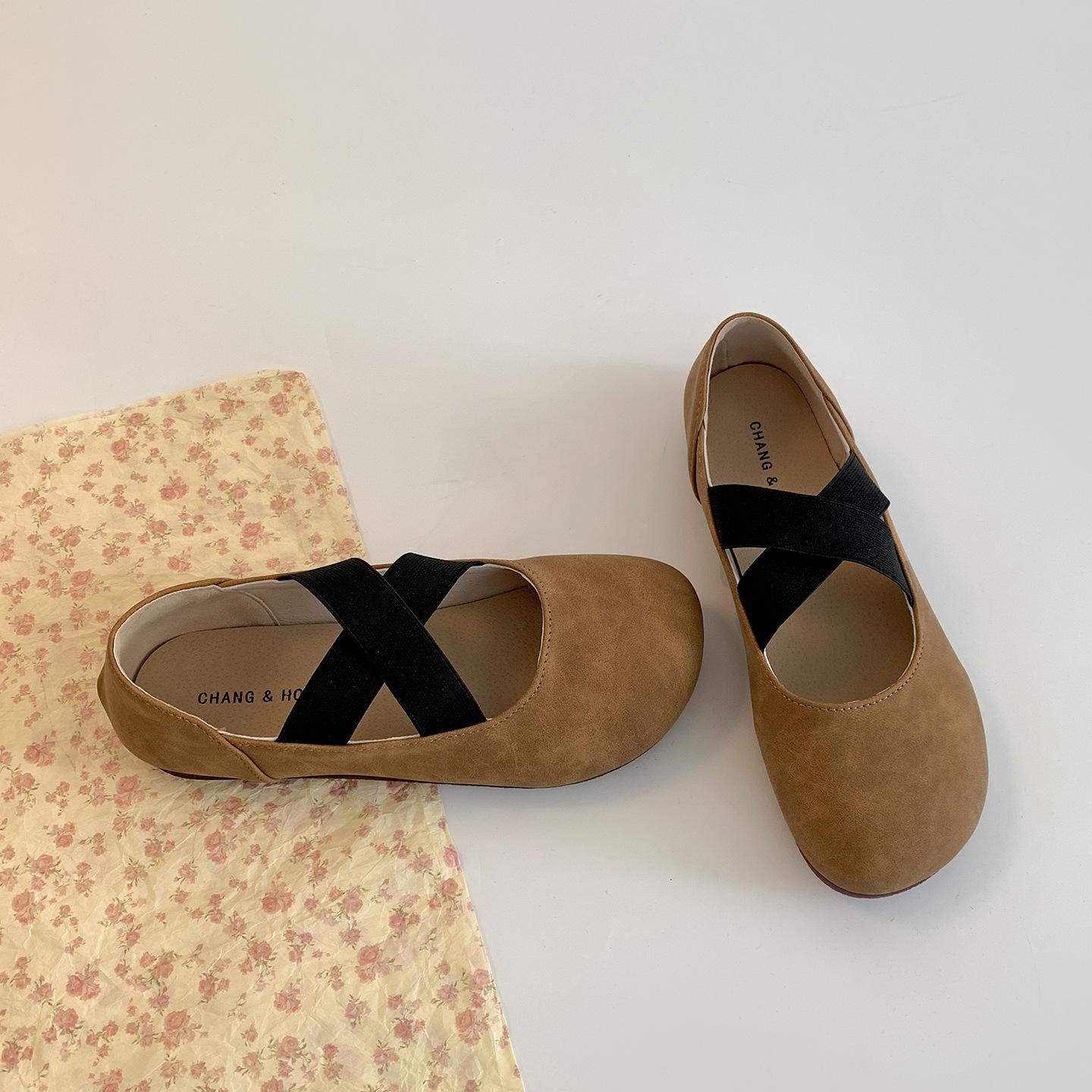 

Туфли-лодочки Queen Fan белые ретро на плоской подошве с мелким вырезом и увеличивающей высоту подошвой, женские, лето 2025, новинка, туфли Мэри Джейн для юбки 40 коричневый