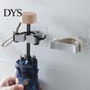 Wall Mounted Mop Organizer Holder Brush Broom Hanger Storage Rack Kitchen Hook