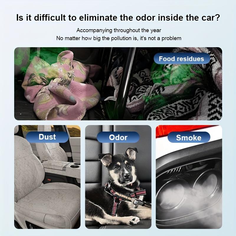 Solar Powered Car Air Purifier with Automatic Operation Parking Start Solar Charging Long Battery Life