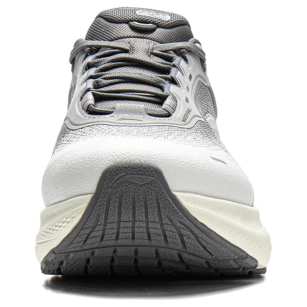 Li Ning SOFT PLUS 2 Cushioning Slip Resistant Abrasion Resistant Height Increasing Low top Casual Shoes Men's Gray AGLW013-3