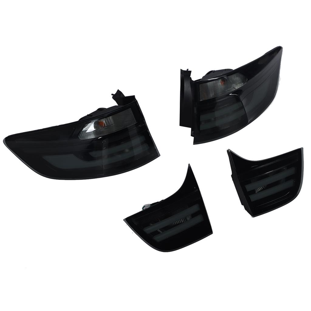 LCI Style LED Tail Lights Rear Brake Turn Signal Running Reverse Fog Lamp Fit for X6 E71 E72 X6M 2008 to 2014