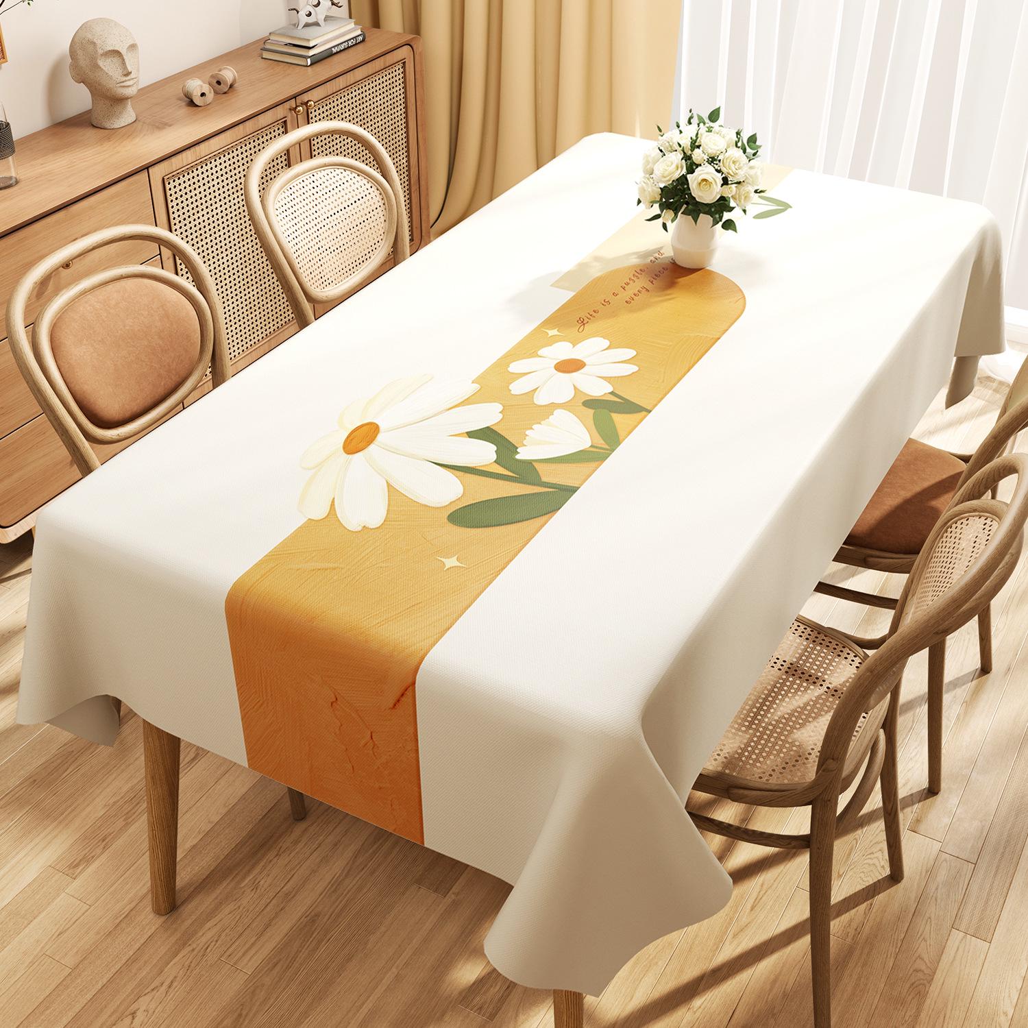 

Роскошная водонепроницаемая, маслостойкая, противоожоговая ПВХ-скатерть для прямоугольных журнальных столиков 80*120 cm