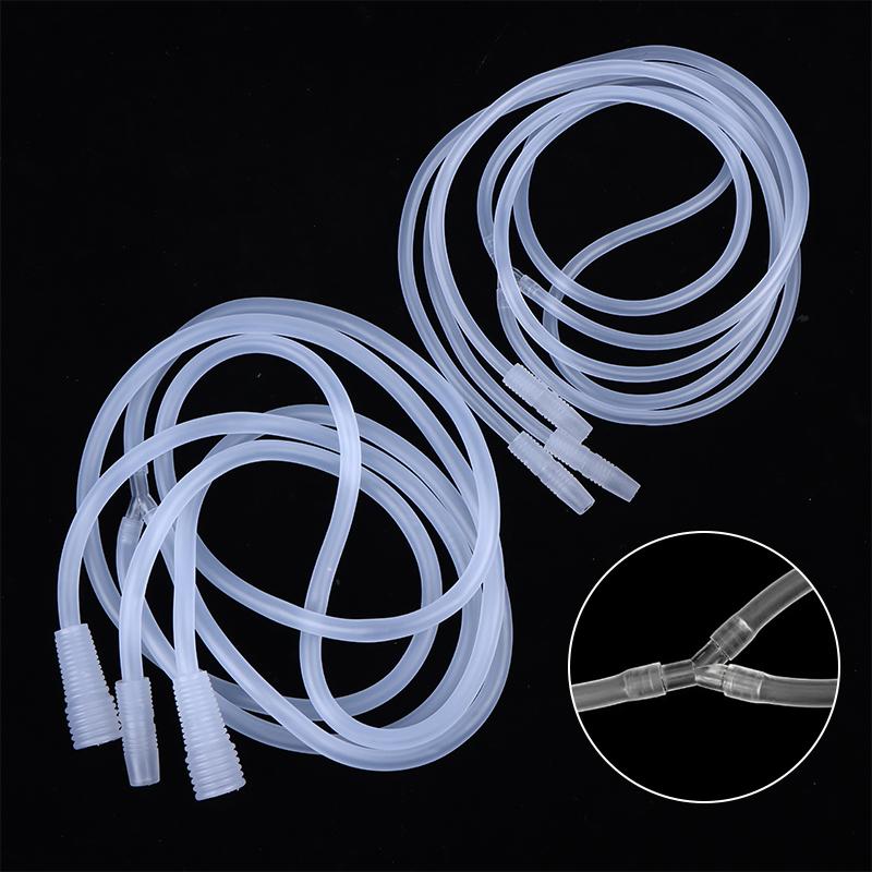 Vacuum Therapy Machine Accessories Silicone Y-Type Hose Tubing Clear Silicone Vacuum Tube Buttocks Lift Therapy