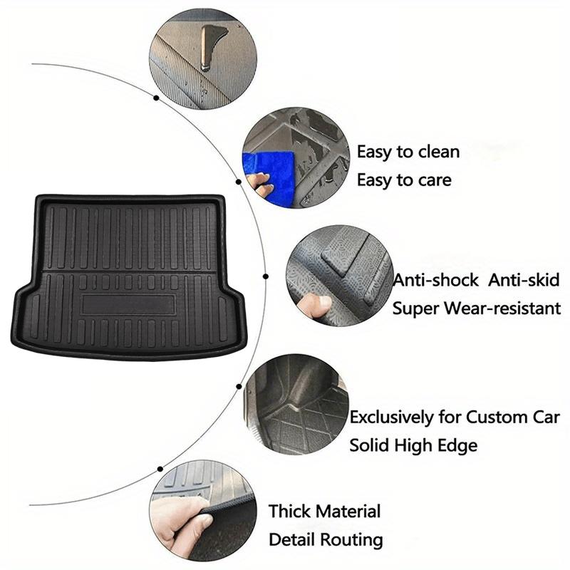 Trunk Mat For Jaecoo J7 CD-M (PHEV) For Tansuo 06 CD-M (PHEV) 2024-2026 Accessories Car Rear Trunk Mats