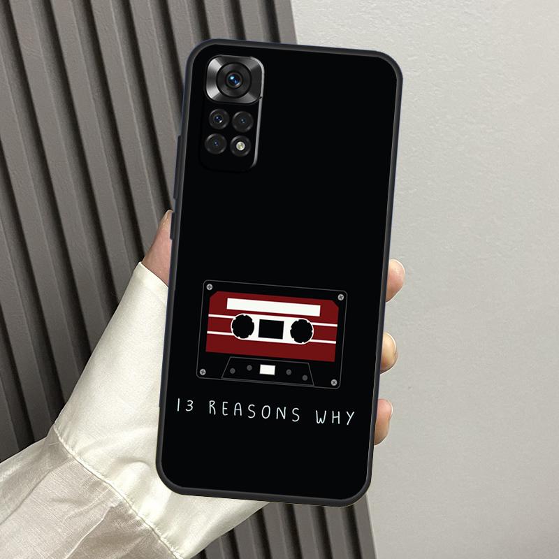 13 Tredici Ragioni Per Caso Per Xiaomi Redmi Note 13 Pro 14 12 11 10 15 Pro Plus Redmi 14C 13C 15C 10C 12C 15 Custodia