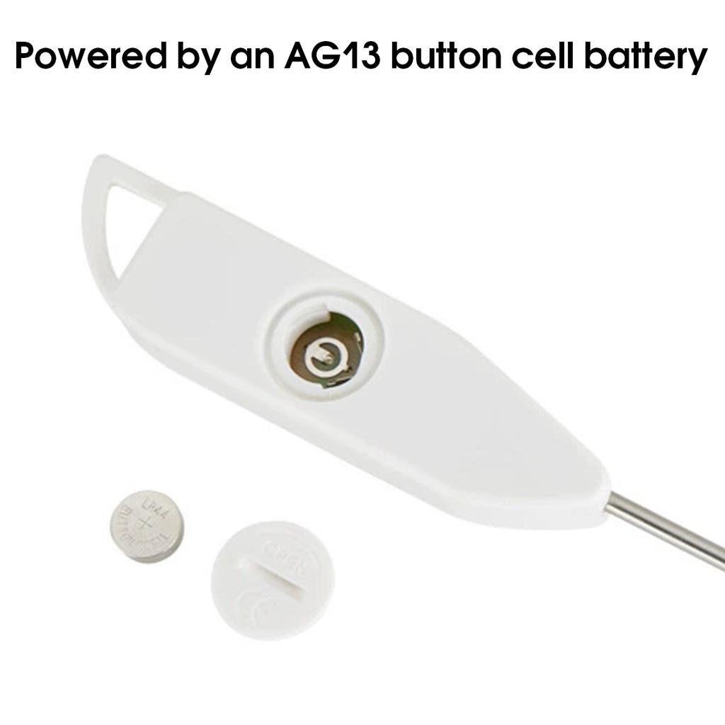 1PCS Kitchen Food Thermometer: Fast Temperature Measurement, High Accuracy, Foldable Design (Battery Included)