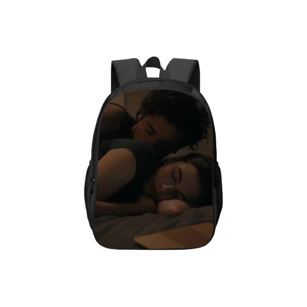 Youth Trendy Backpack Large Capacity Double Layer School Bag Casual Student Backpack Durable Material Lightweight Design