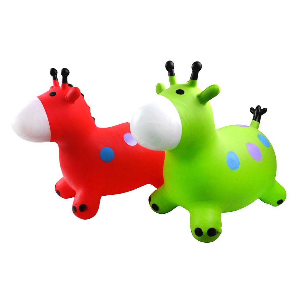 Thickened Explosion-Proof Inflatable Ride-On Horse for Infants and Toddlers: Safe Bouncing Toy