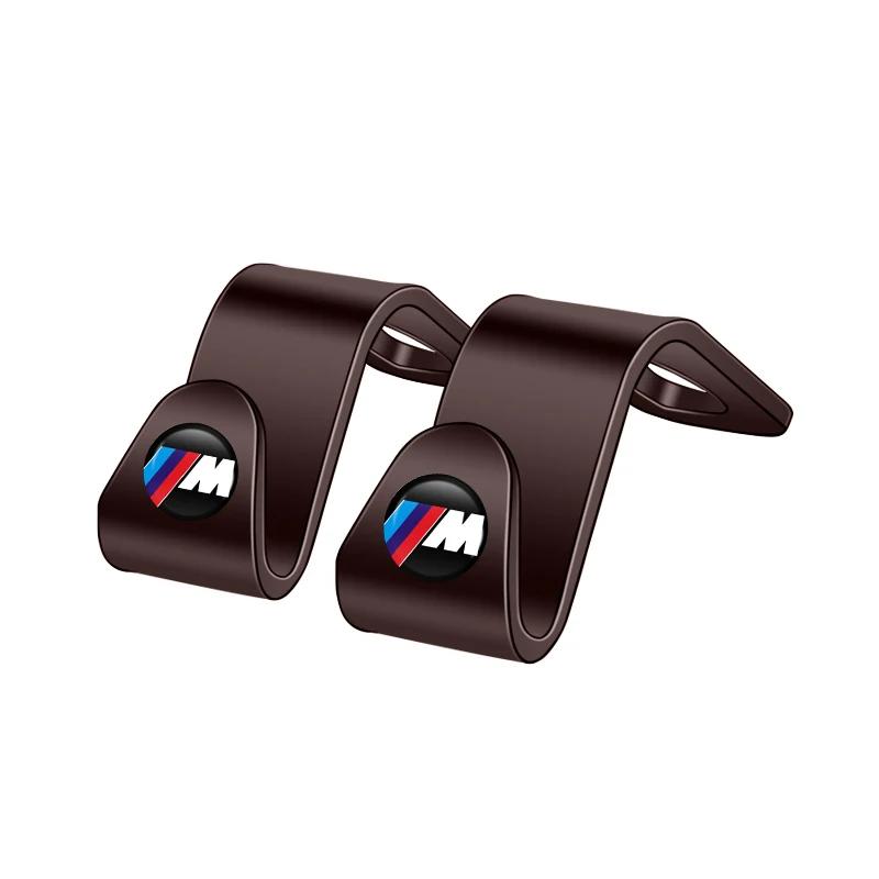 BABD1 2025 Hot Car Interior Seat Hooks Sundry Storage Holder For BMW M Power I3 G08 F15 F16 G20 G30 G11 G12 E36 E34 F94 F95 F97 F98 F9