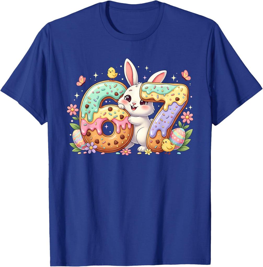 Happy Easter Day 67 Bunny Six Seven Easter 67 Easter Unisex T-Shirt