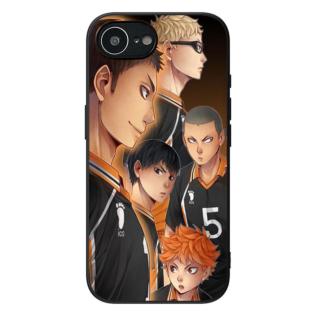 

Cover for Apple iPhone 13 12 Mini XS 11 Pro Max 7 8 Plus + XR SE 2022 2020 SE3 Coque Phone Case Haikyuus Shoyo Hinata Karasunos iPhone X