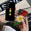 Silikonový kryt na mobilní telefon s vlajkou Kurdistánu pro Samsung Galaxy S26 S25 S24 S23 S22 S21 Plus FE Ultra Barevný kryt