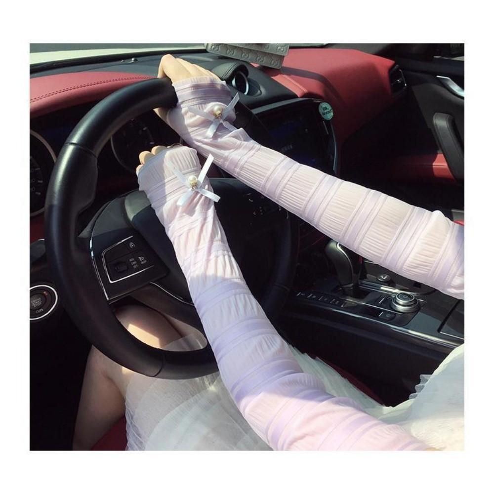 Ultra Thin Sun Protection Arm Sleeves Anti UV Cooling Arm Sleeves UV Protection Arm Covers фиолетовый