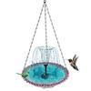 Decorative Solar Powered Bird Bath Bowl for Garden Yard Balcony Birdwatching Bath Tray for Nature Lover