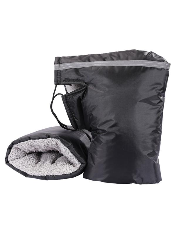 Motorcycle Scooter Warm Handlebar Muffs Winter Warmer Thermal Cover Gloves Grip Handle Bar Muffs Snowmobile Handlebar Gloves