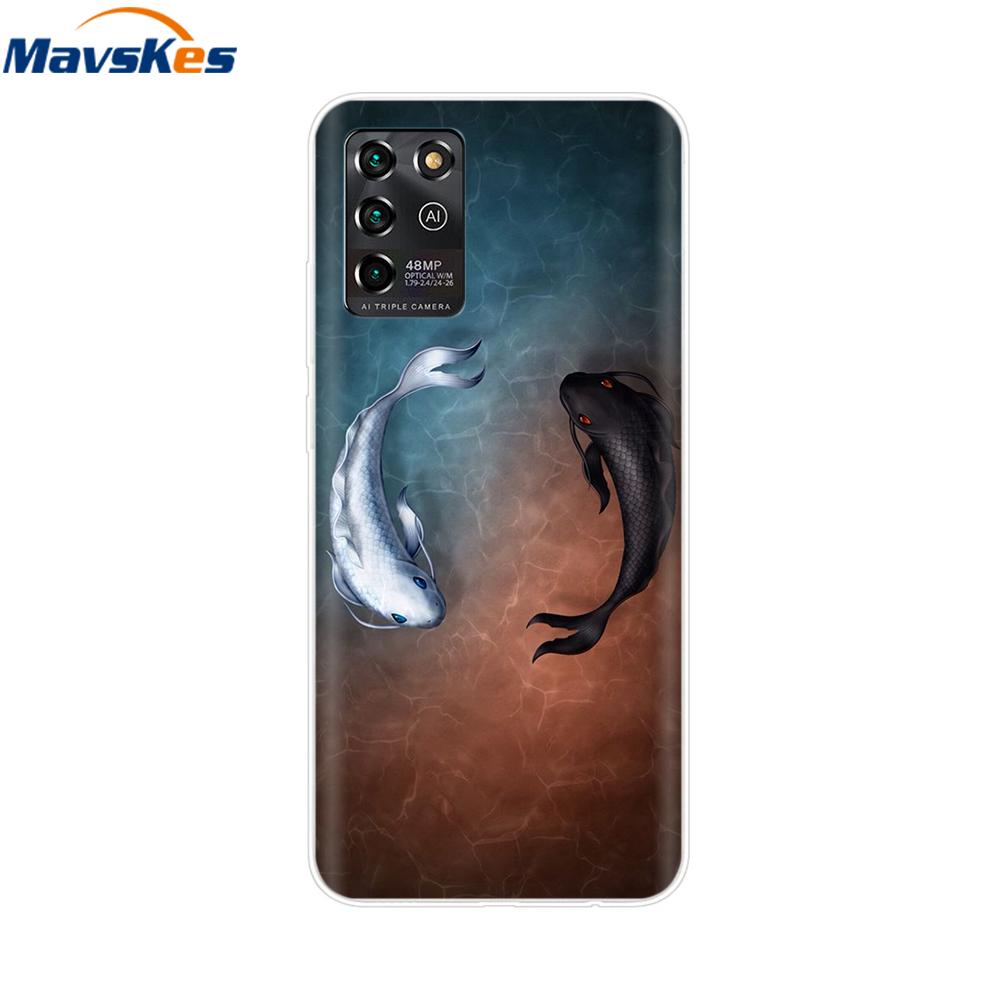Case For ZTE Blade V30 Vita Phone Case Cool Silicon Protective Cover For ZTE Blade V30 Vita 8030 Bumper Fundas Coque Transparent