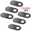 1/5/10/20pcs Laptop Webcam Cover Webcam Universal Phone Antispy Camera Cover For iPad Web Laptops Tablet Lenses Privacy Sticker