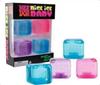 Schylling Needoh Nice Cube Sensorisches Spielzeug Knet- und Druckreduzierwürfel Quetschbarer Fidget Druckreduzierender Limi