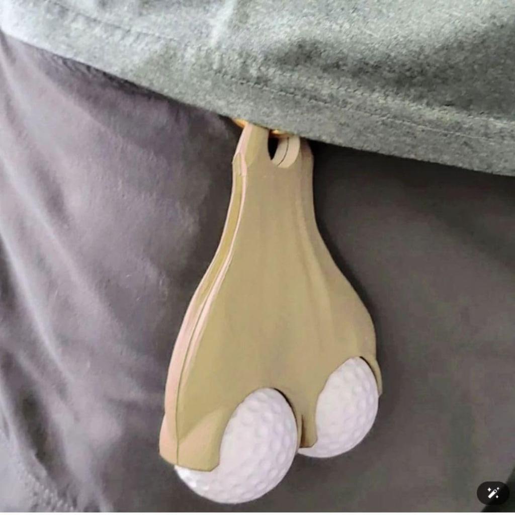 RICHAR Golf Ball Case Folder Lightweight Thin Removable Fun Item